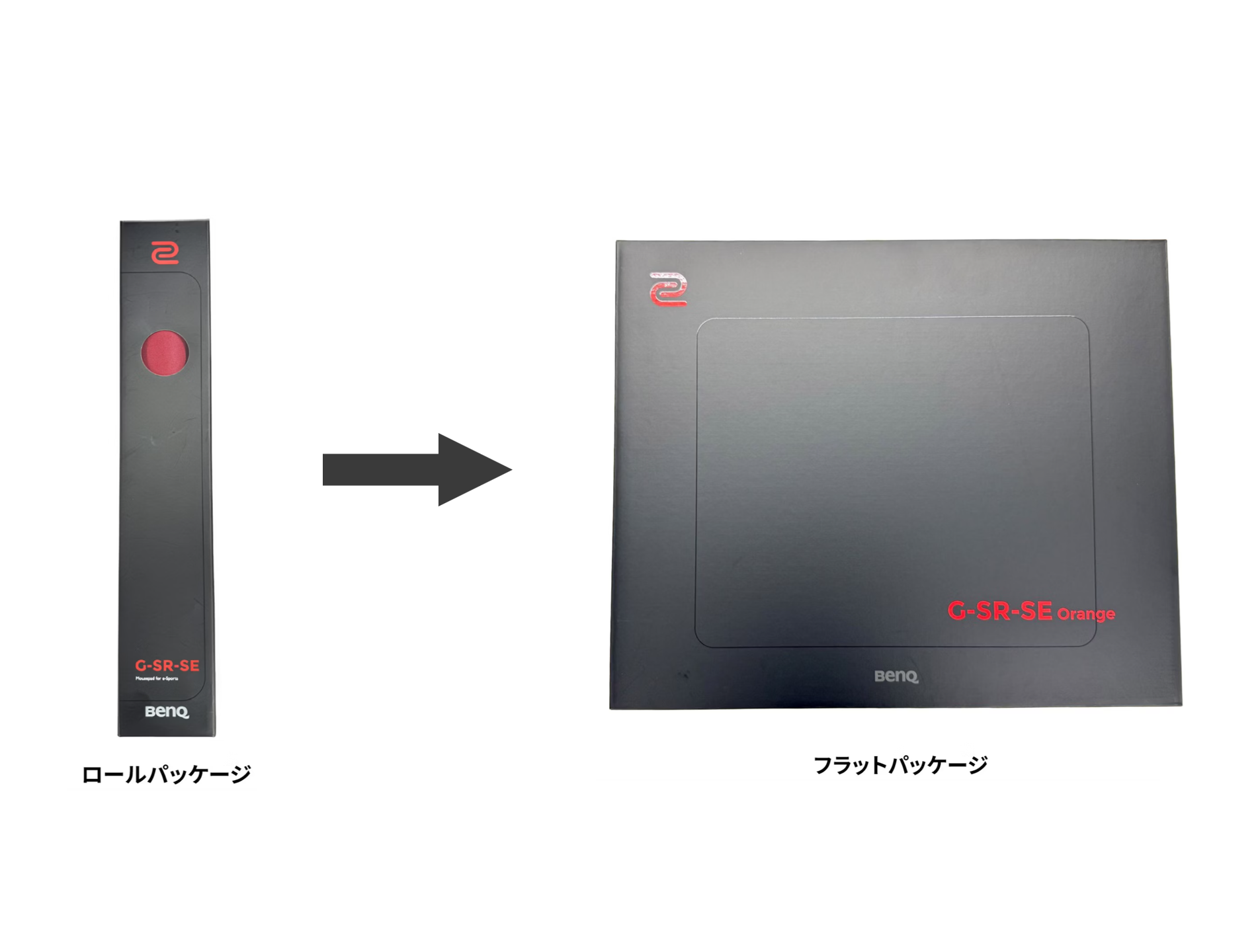G-SR-SE Orange ゲーミングマウスパッド For esports | ZOWIE Japan